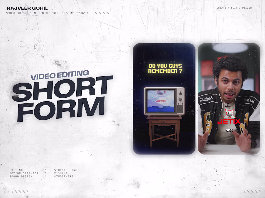 Cover image for Short Form Edit