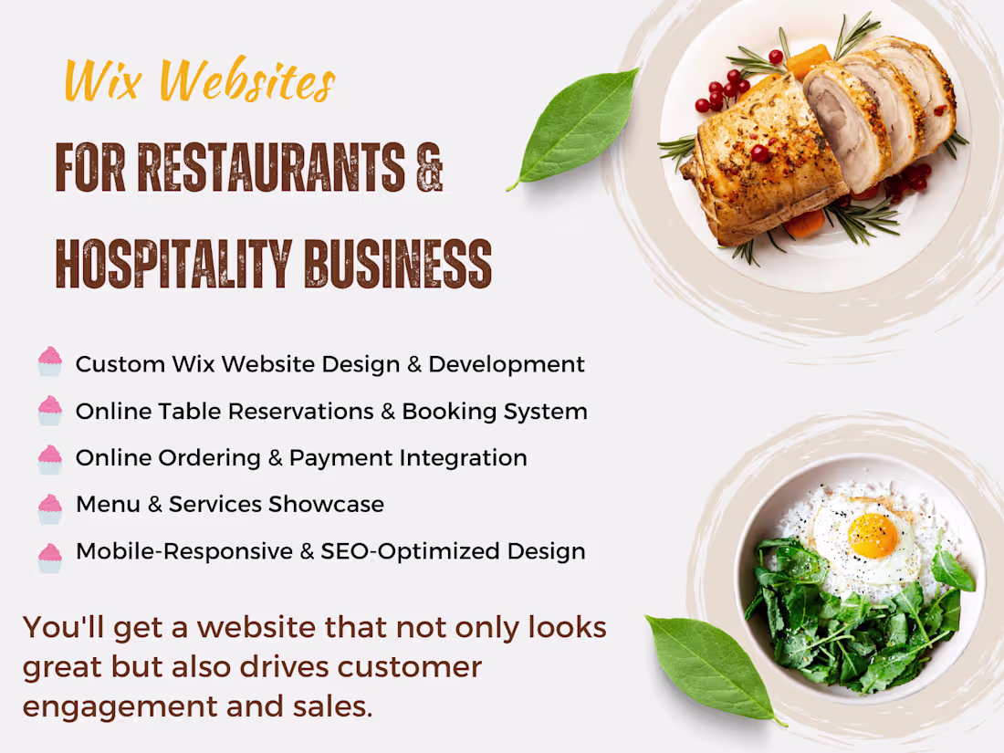 Cover image for Professional Custom, Responsive & SEO-Optimized Wix Website