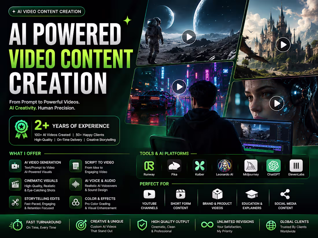 Cover image for AI Video Content Creation