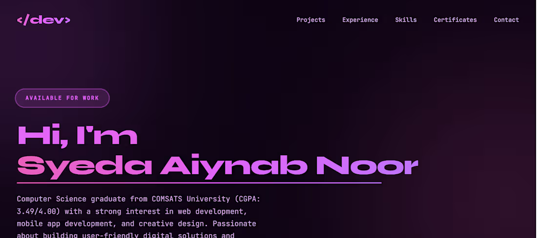 Cover image for PORTFOLIO 