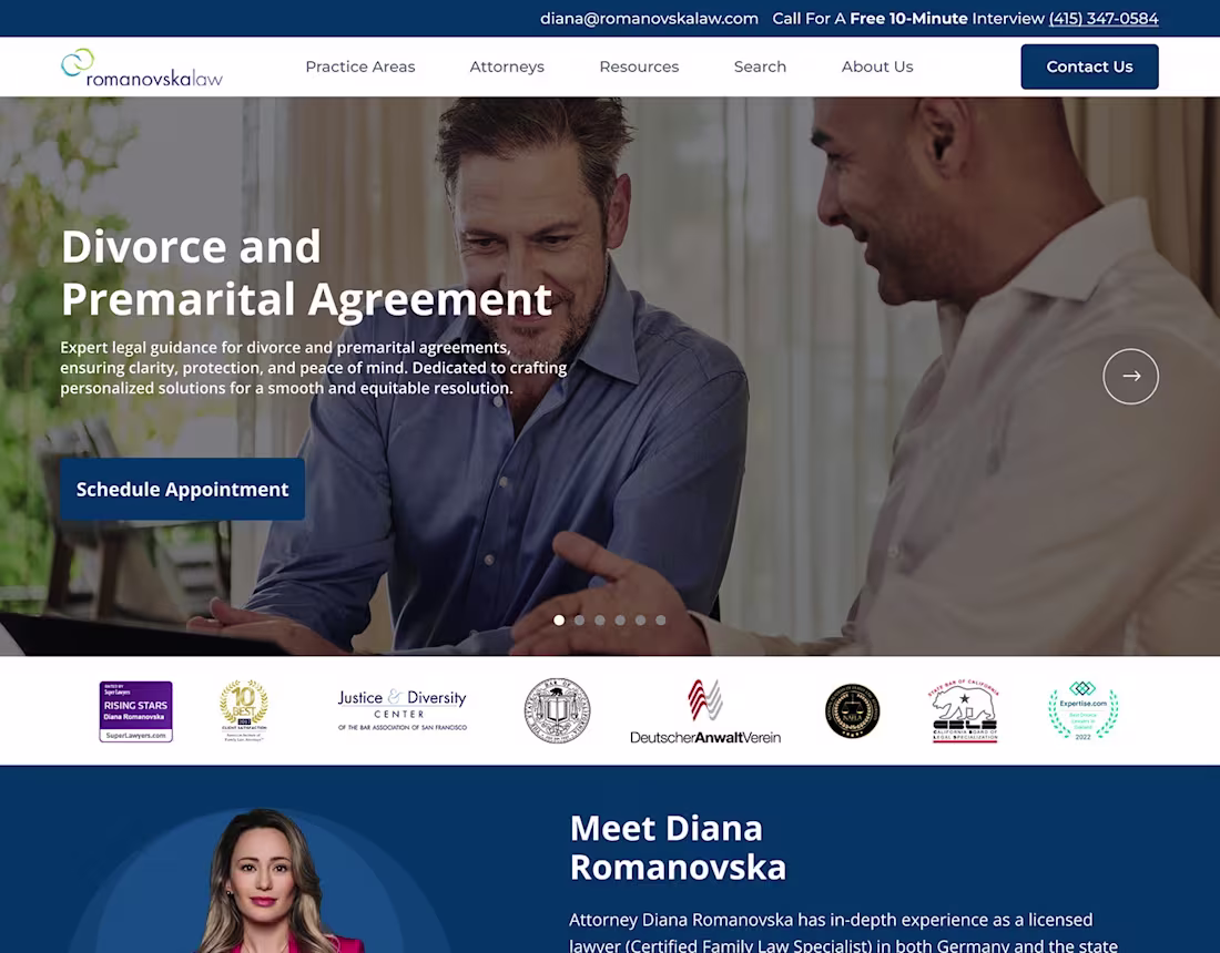 Cover image for Lawyer Firm Website Design