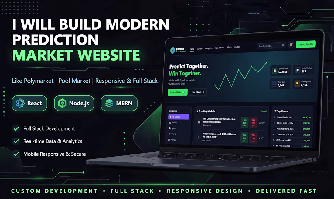 Cover image for High-Converting Modern Business Website