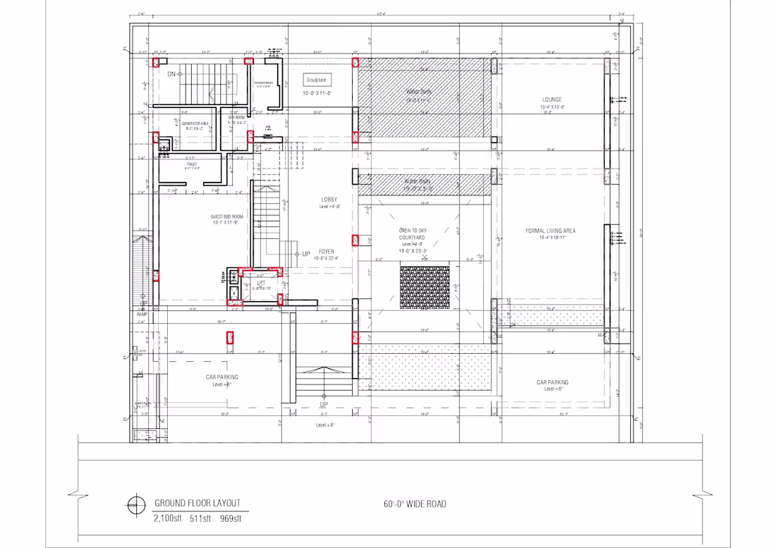 Cover image for Architectural 2D Drafting & Floor Plans