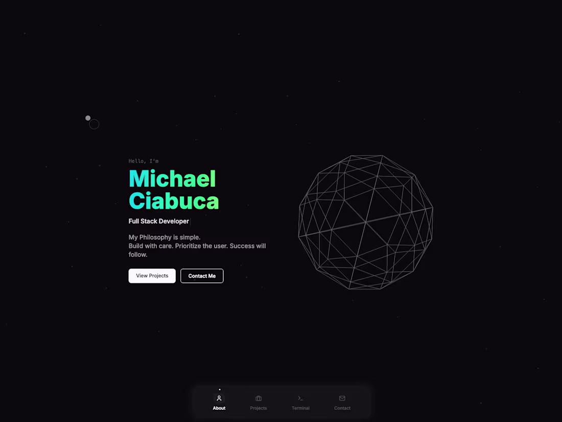Cover image for Ciabuca.com - Personal Portfolio