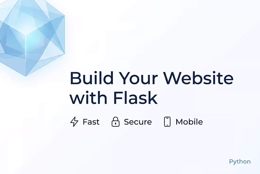 Cover image for 🔥 Flask Developer | Fast,