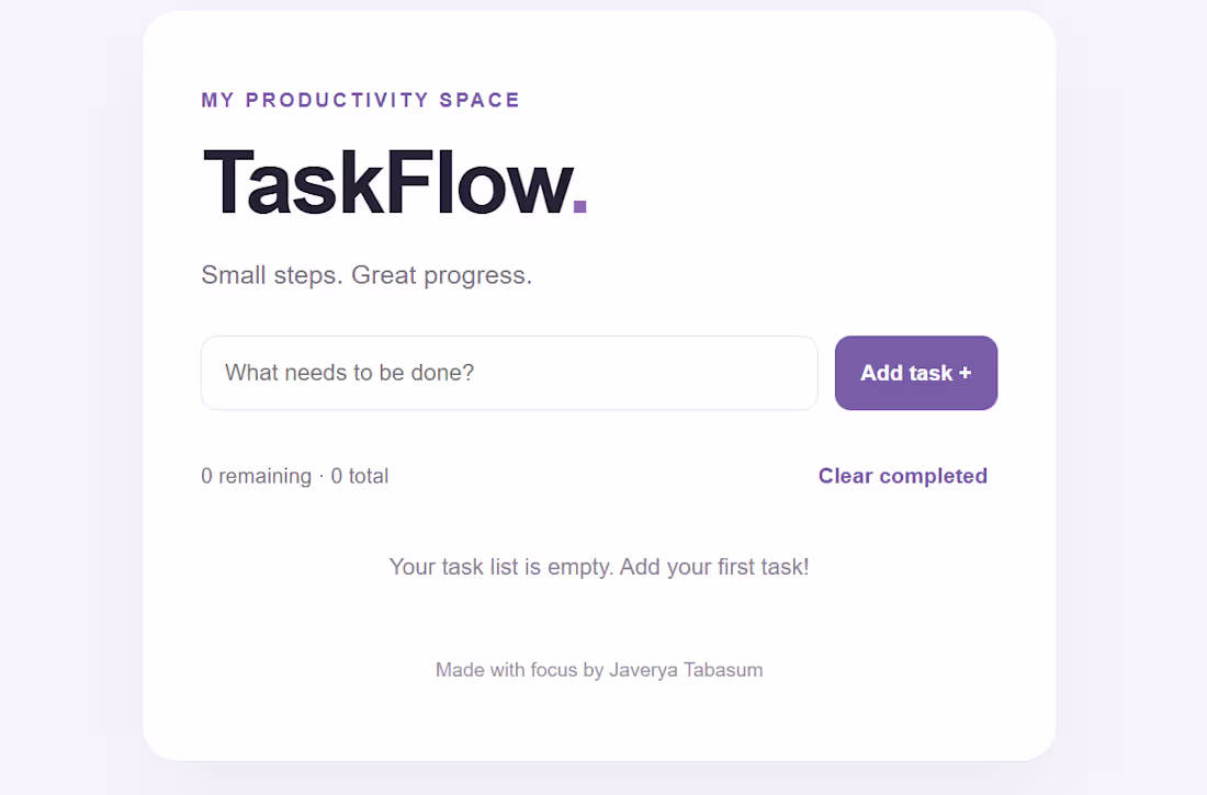 Cover image for A responsive site to manage tasks.