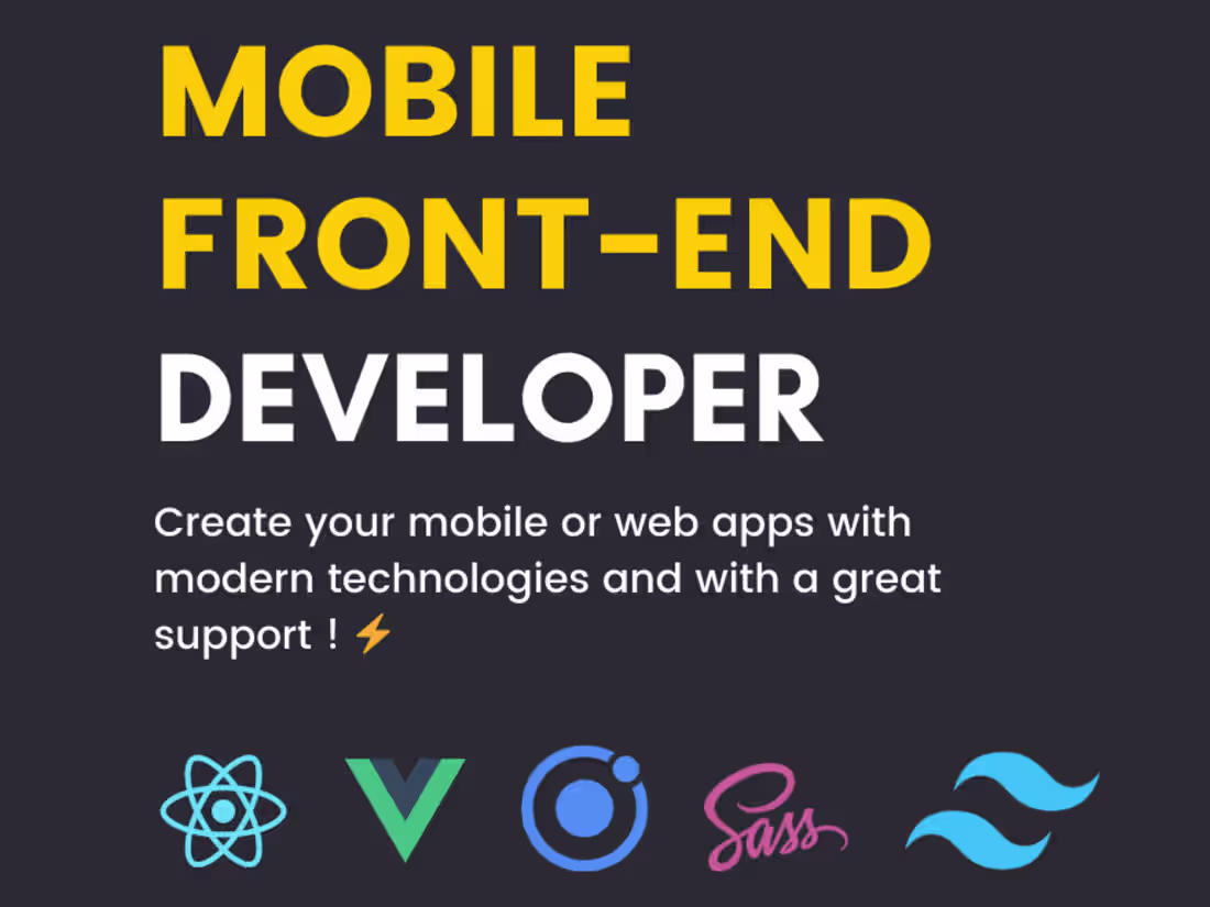 Cover image for Modern, intuitive and beautiful mobile app development.