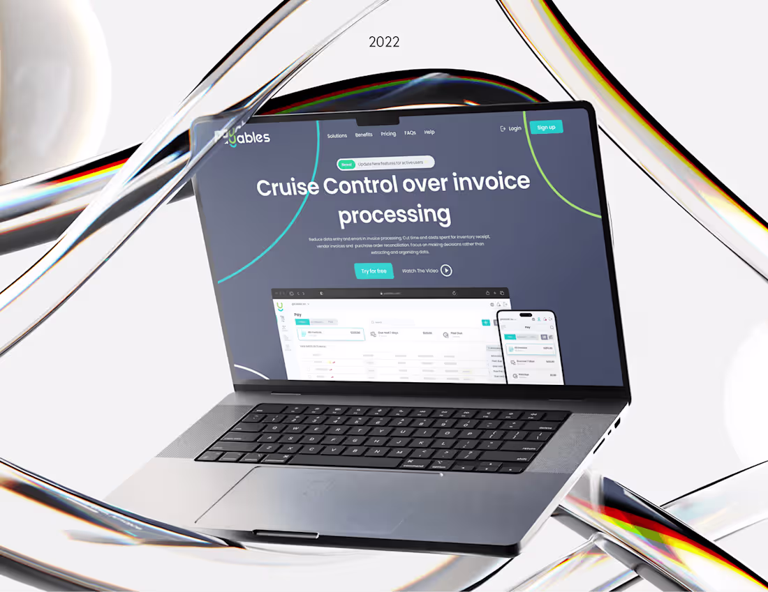 Cover image for Payables Website Design