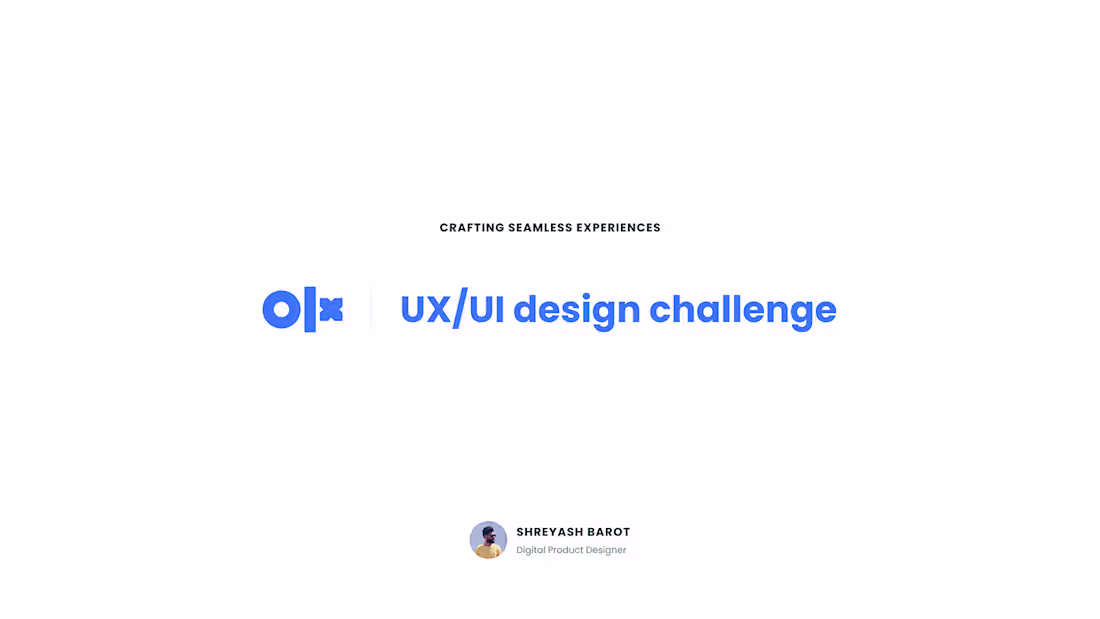 Cover image for OLX Product Design Solution – A Smarter Way to Buy & Sell!