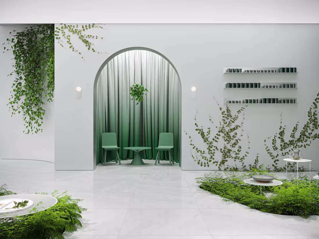 Cover image for Biophilic Tea Store