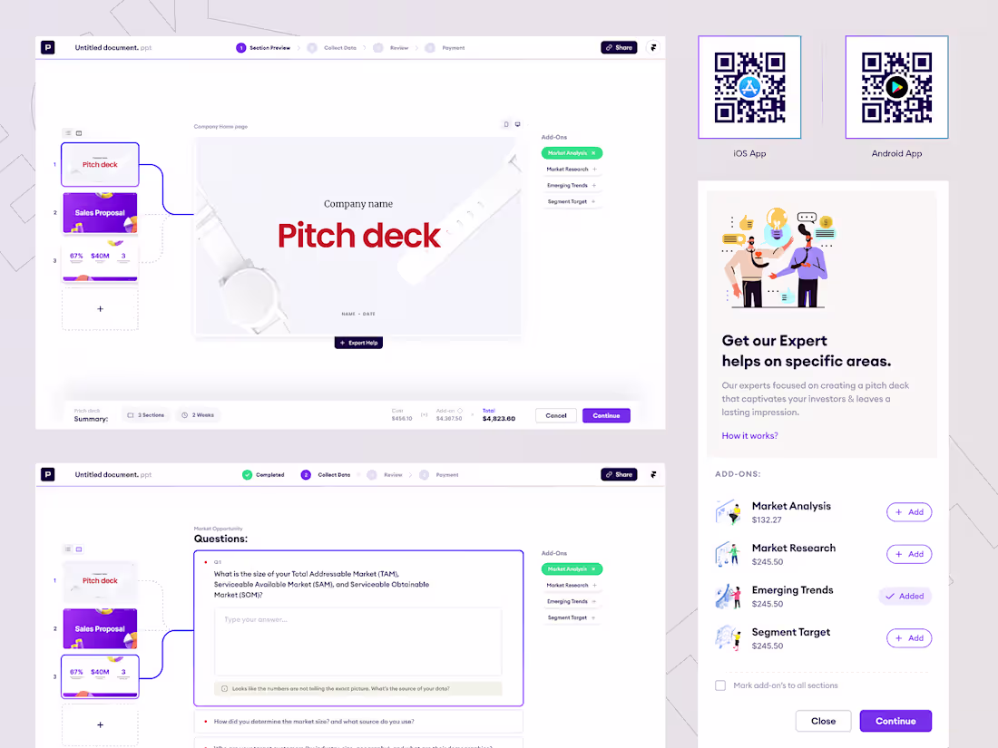 Cover image for Development of Vaiku AI-Powered Pitch Deck Platform