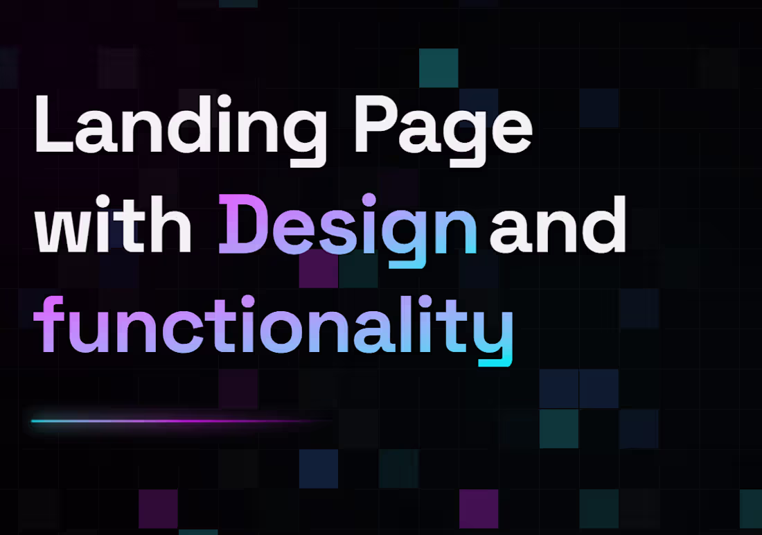 Cover image for High-Converting Landing Page, Designed + Developed (Custom Code)