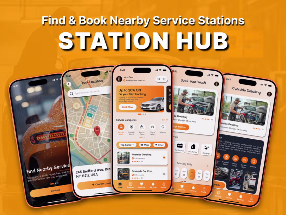 Cover image for Station Hub - Mobile App