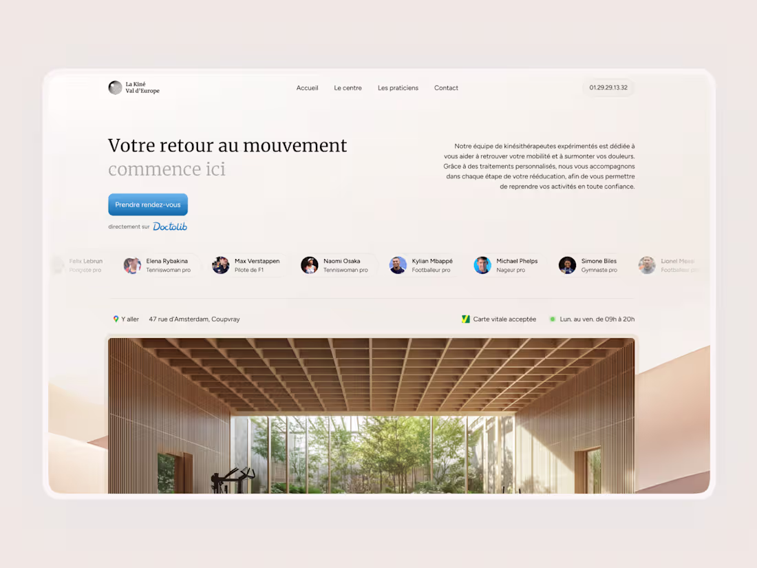 Cover image for Premium Physiotherapy Landing Page