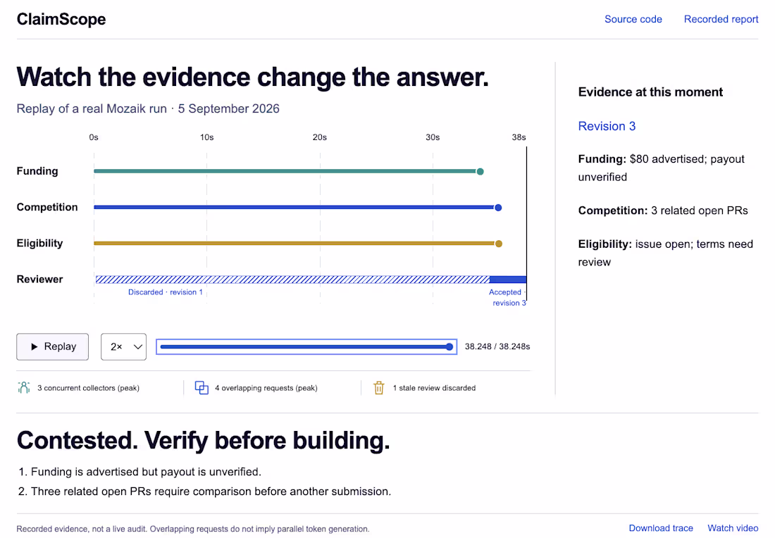 Cover image for ClaimScope — a personal, AI-assisted