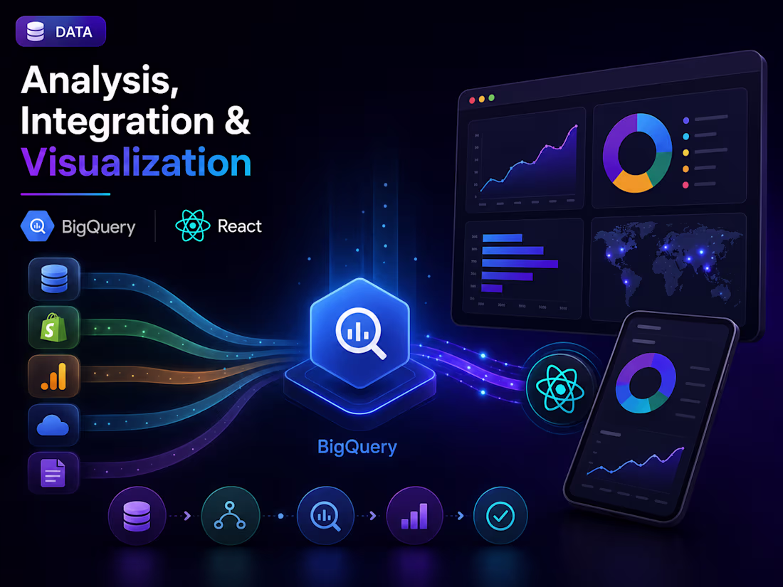 Cover image for [Data] Analysis, Integration & Visualization (BigQuery + React)
