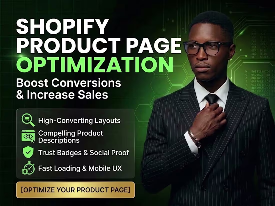 Cover image for Shopify Product Page Optimization — Turn Views Into Buys