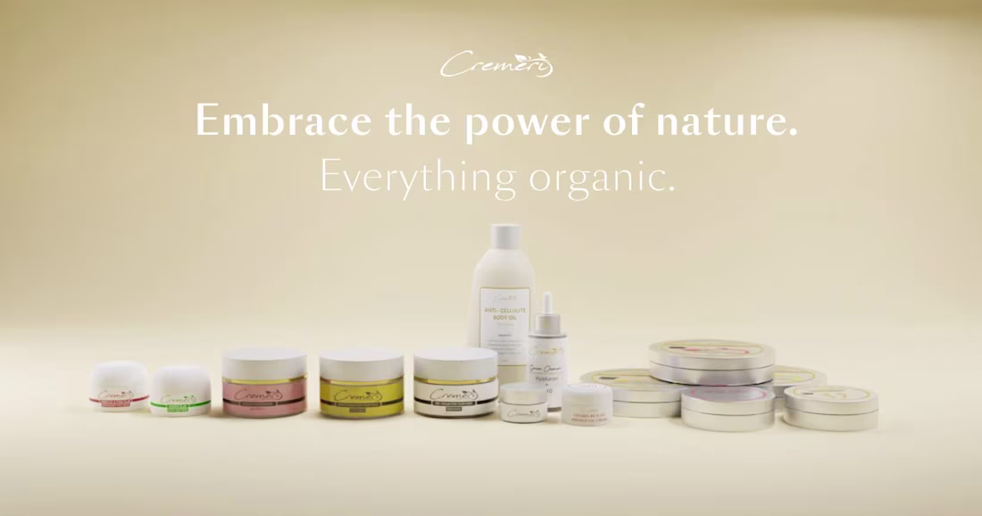 Cover image for CREMERI - Skincare Company Website