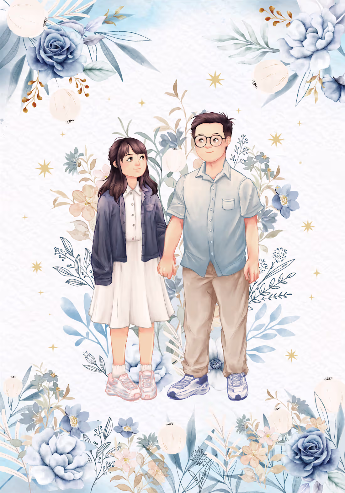 Cover image for Romantic Couple drawing