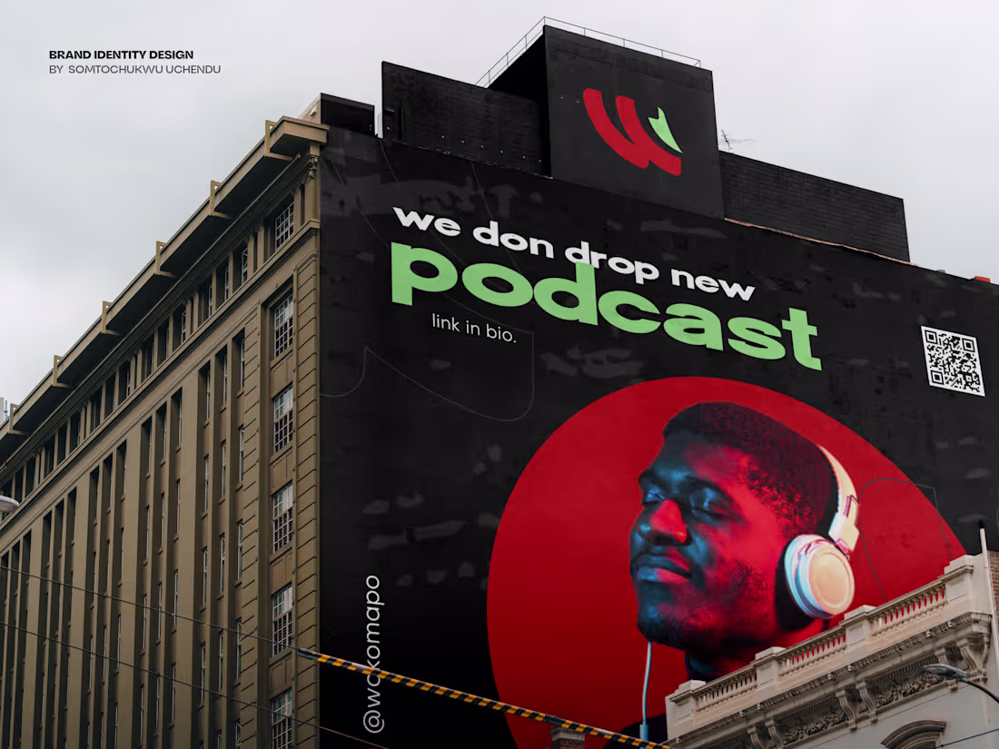Cover image for Brand Identity Design for The Wokoma Podcast