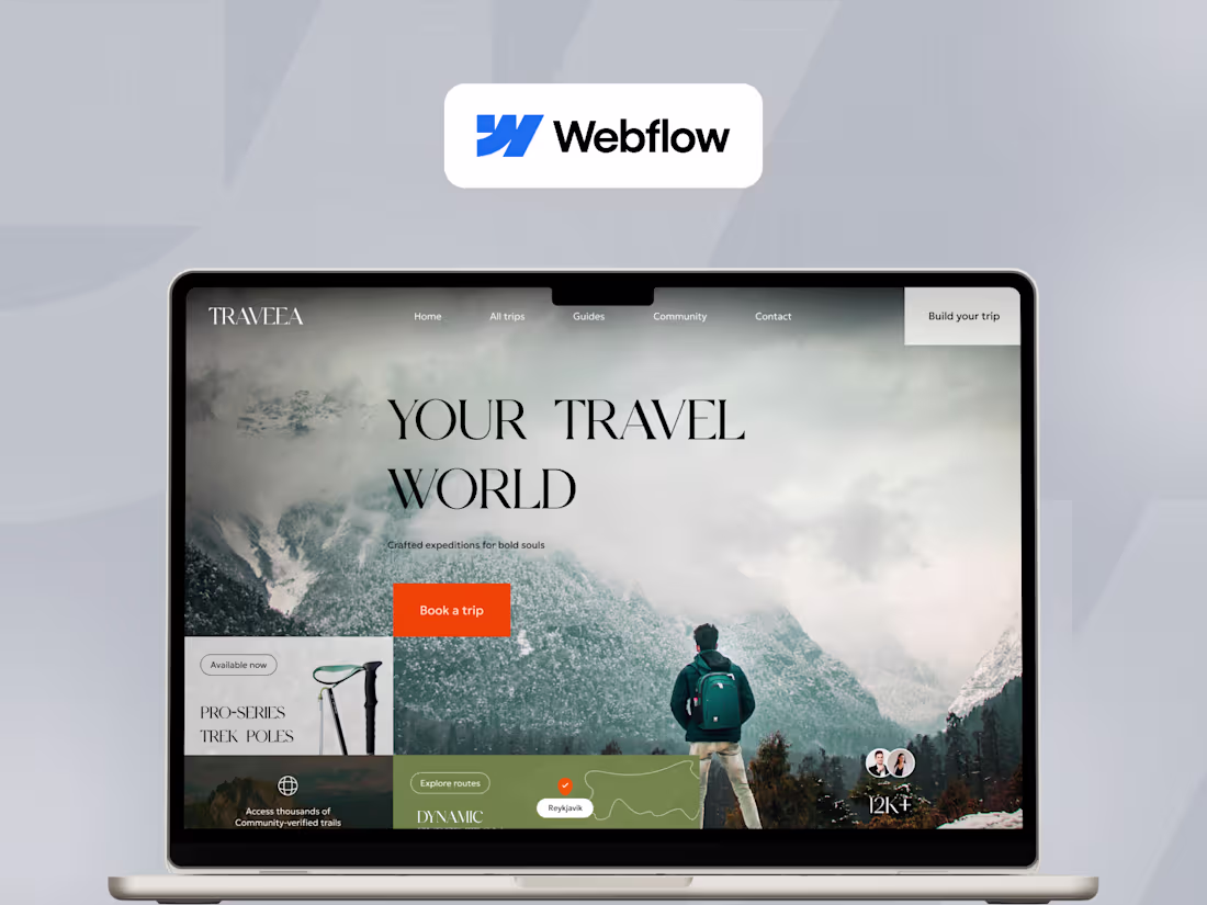 Cover image for Premium Webflow Development for Startups & SaaS