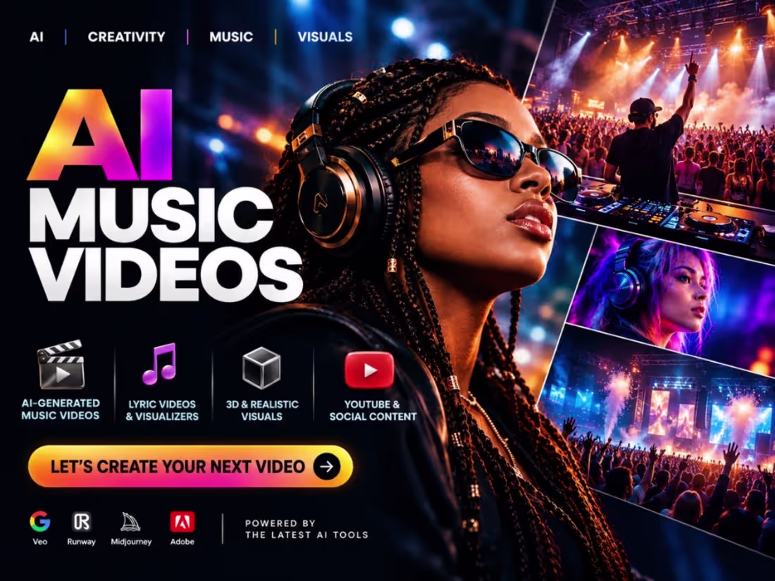 Cover image for AI Music Video Production | AI Music Videos, Lyric Videos