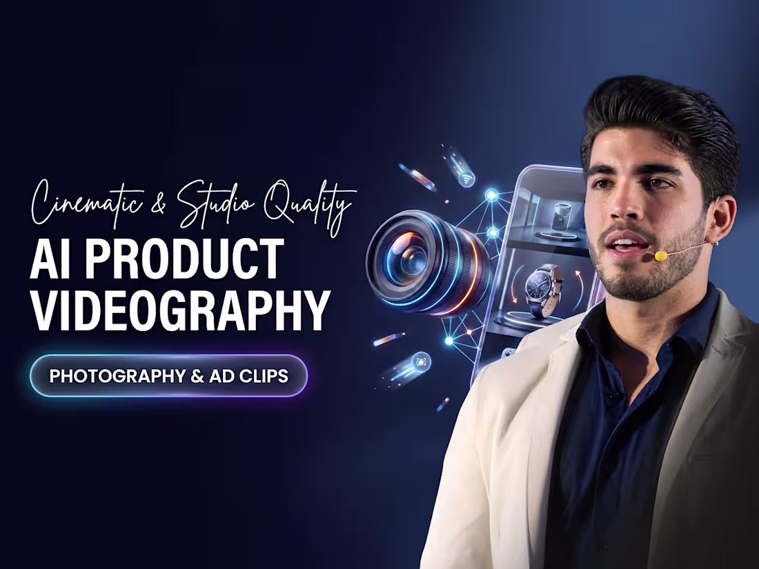 Cover image for Cinematic AI product videography and AI product photography