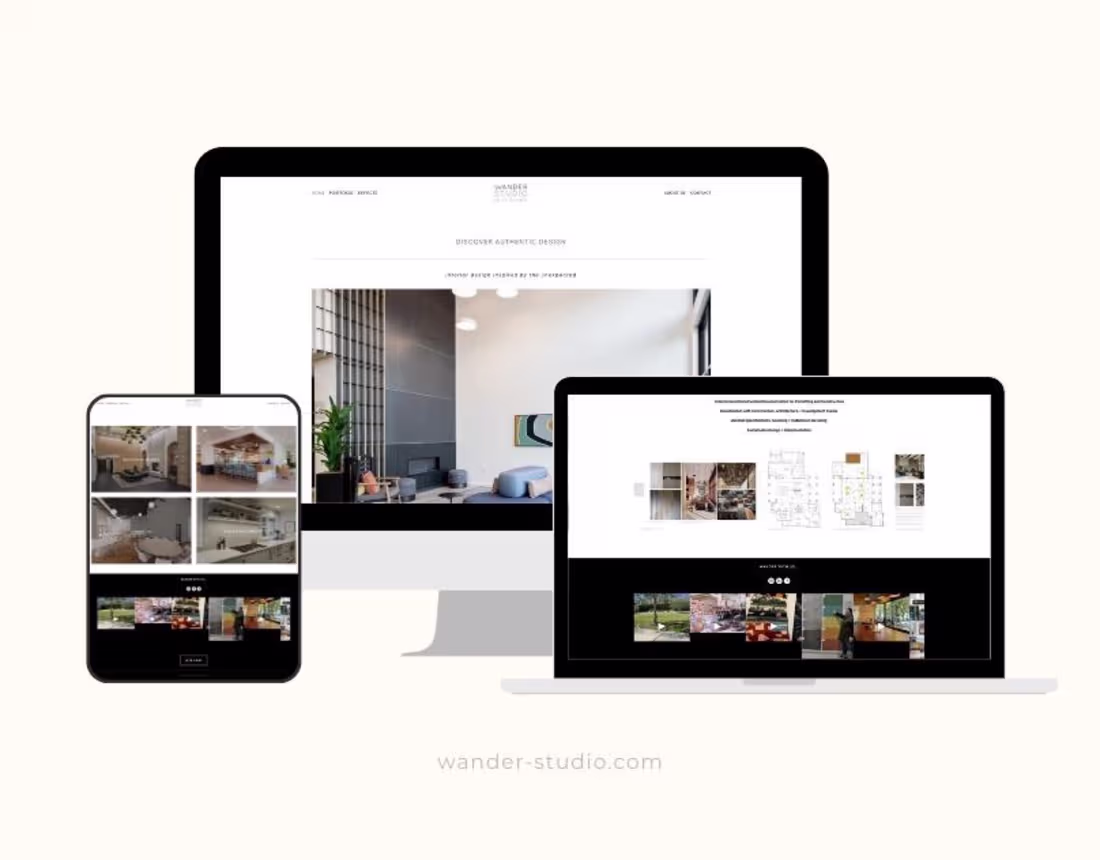 Cover image for Squarespace Design for Home Renovation, Interior Design