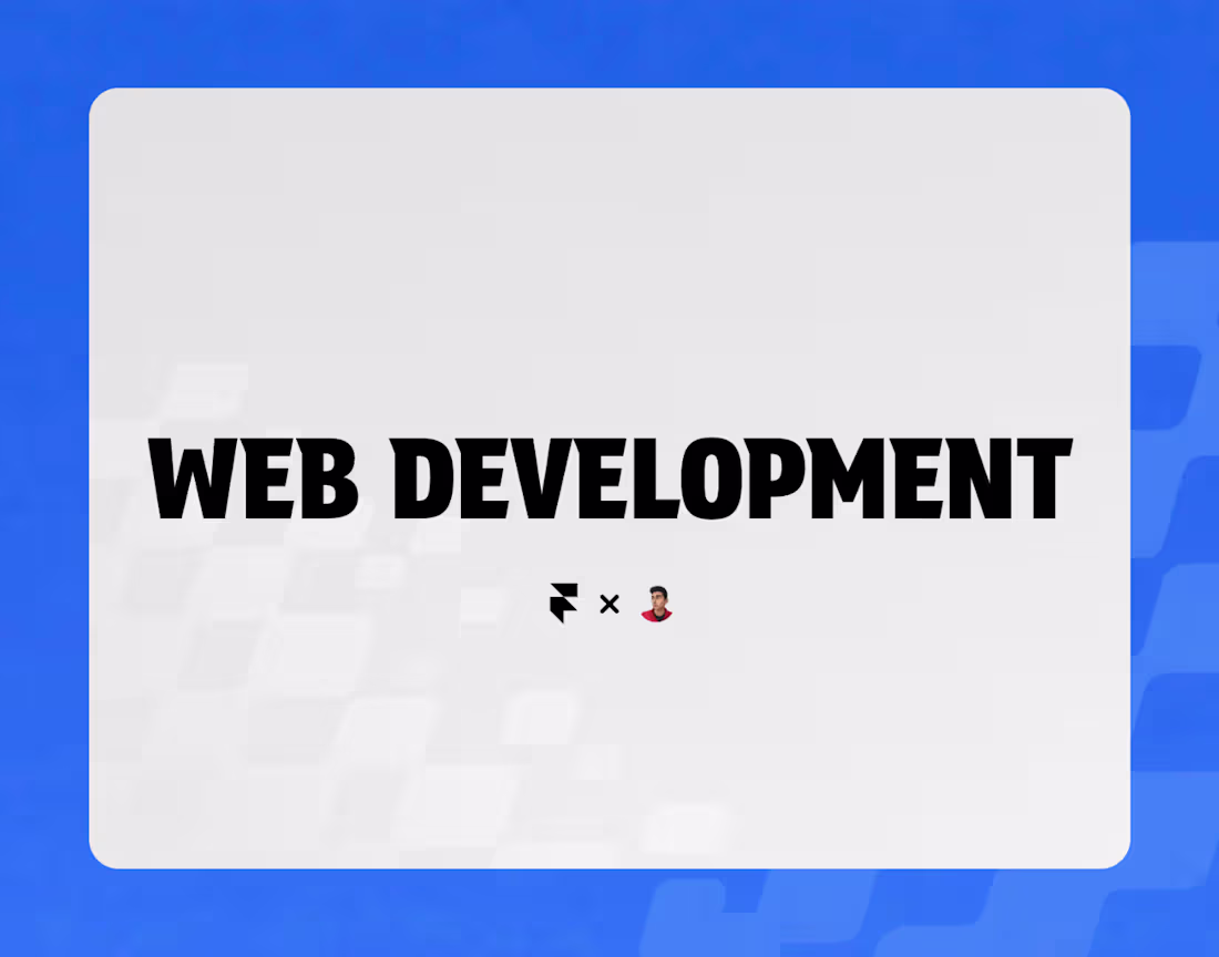 Cover image for Custom Web Development