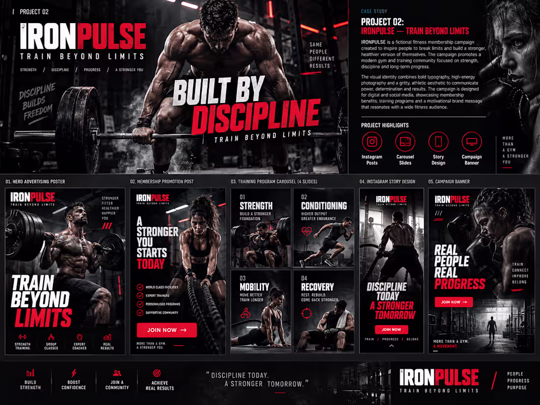 Cover image for A bold fitness advertising campaign