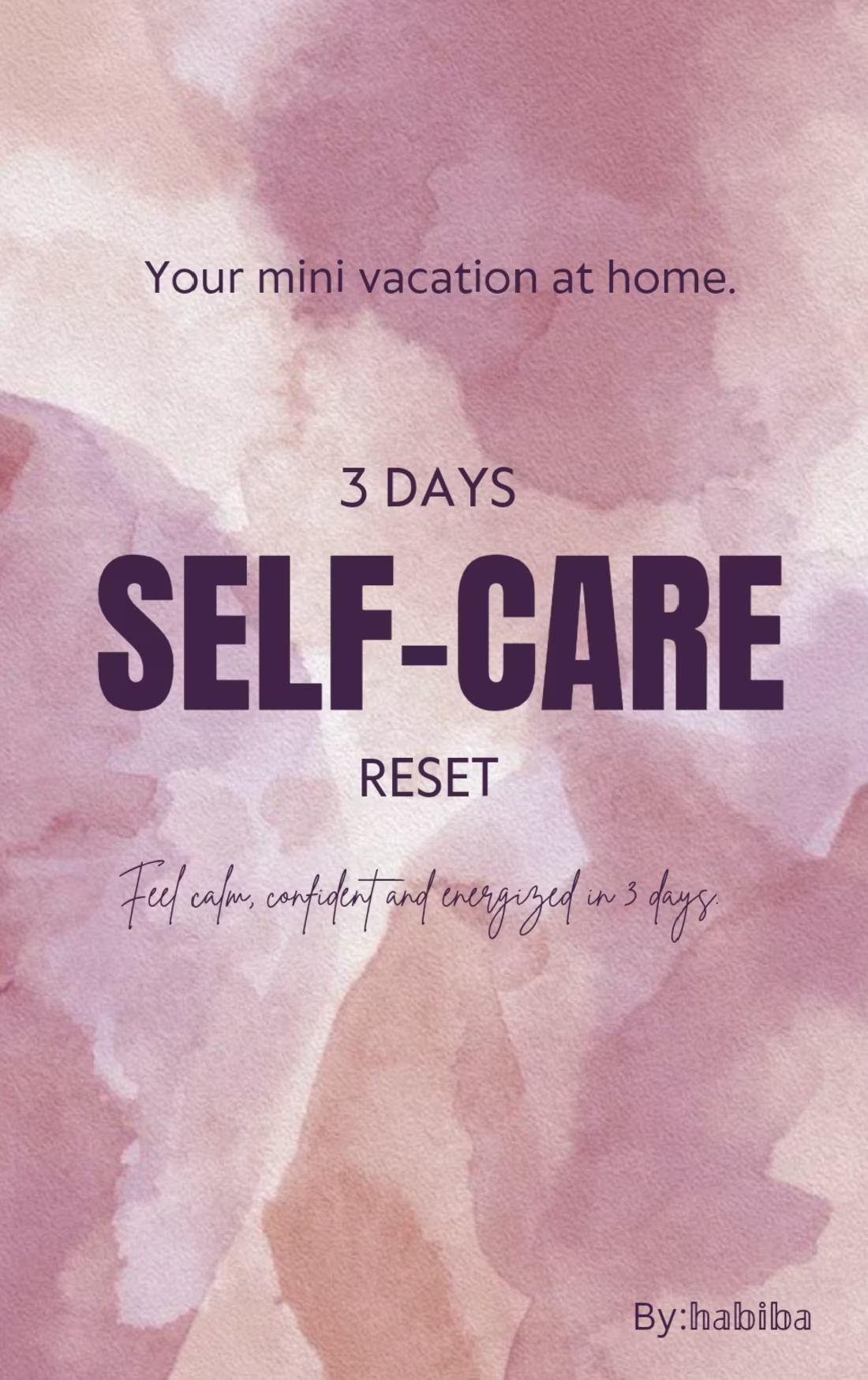 Cover image for Self-Care eBook Cover Design