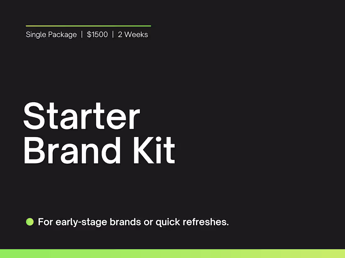 Cover image for Starter Brand Kit