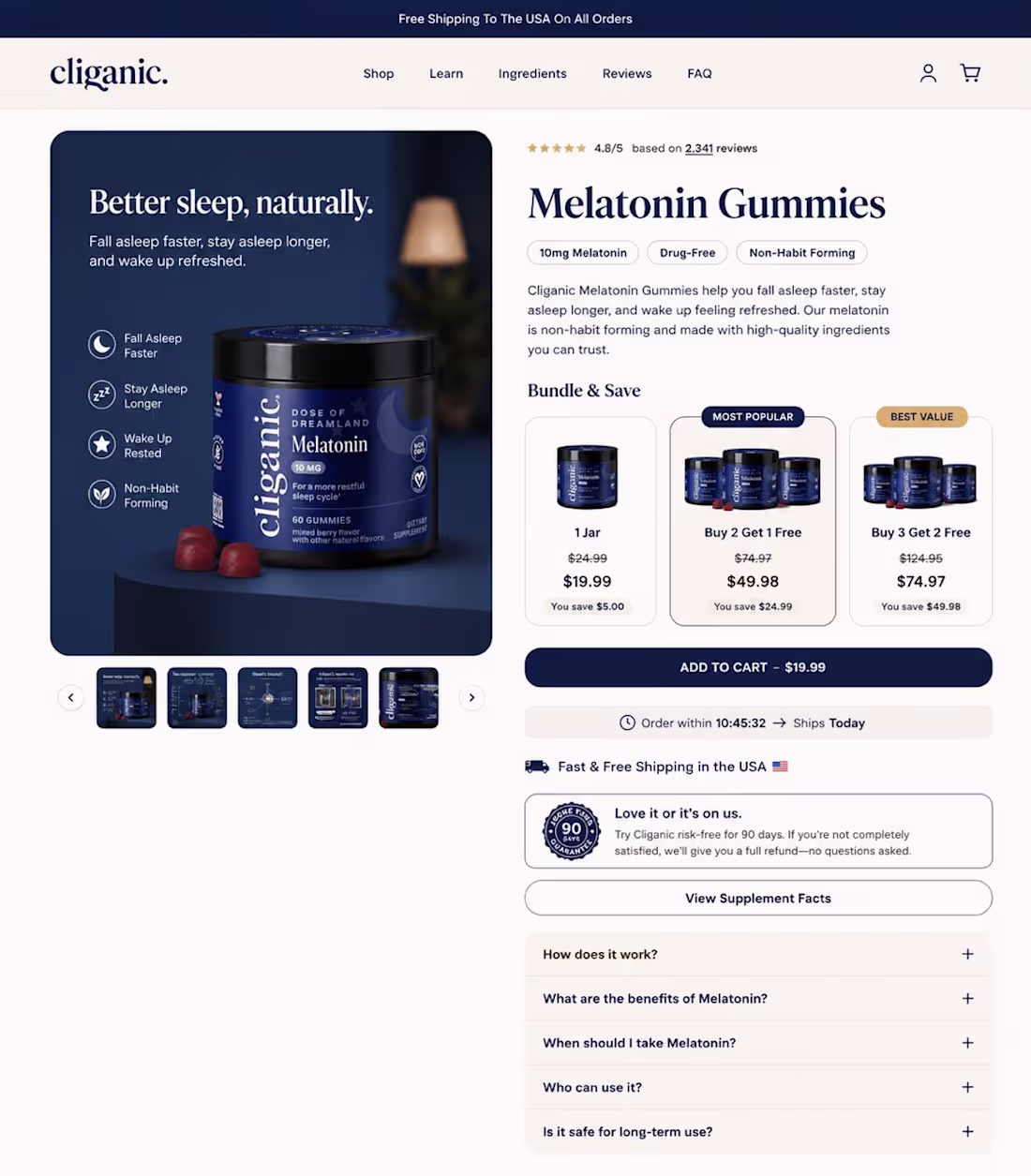 Cover image for A product page built to