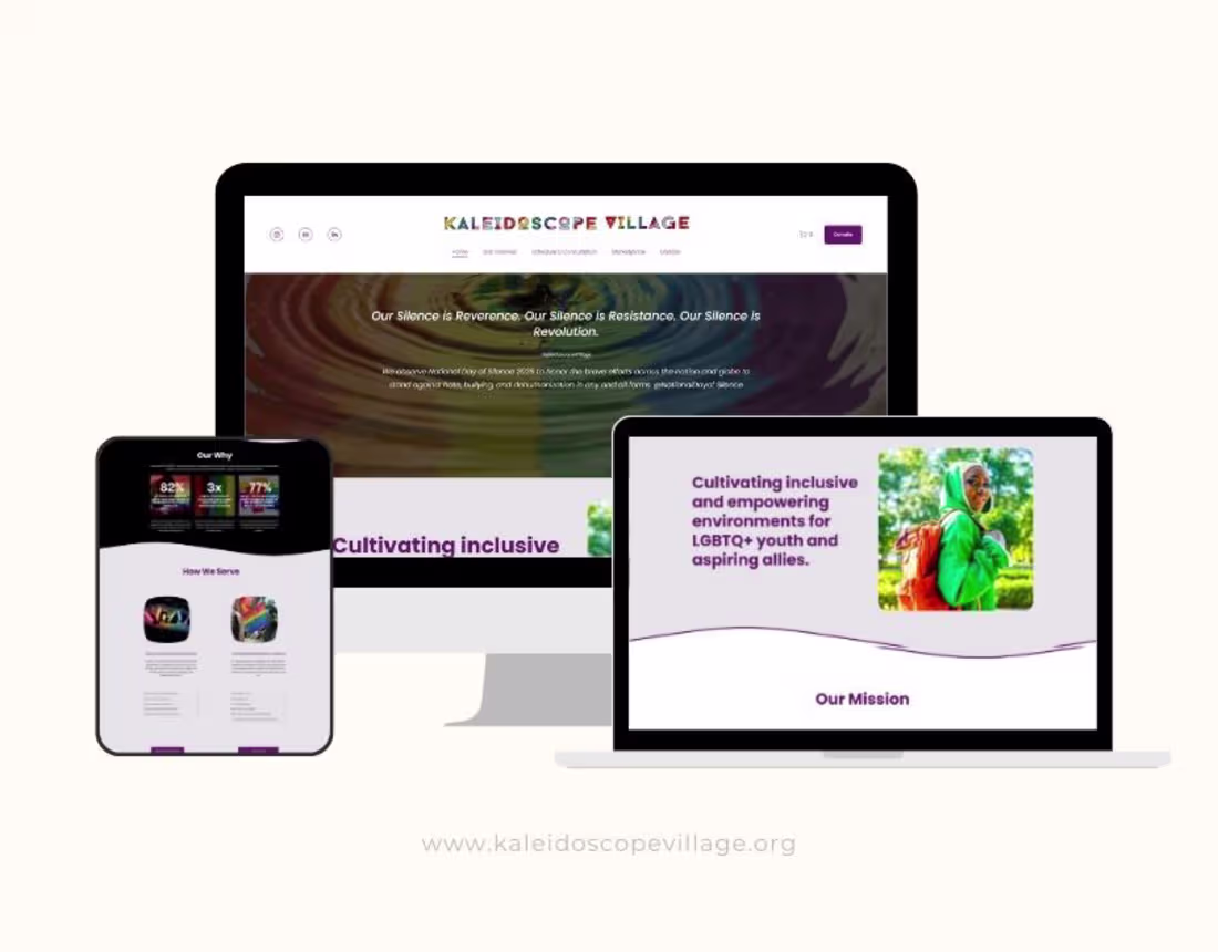 Cover image for Social Empowering Website Design on Squarespace