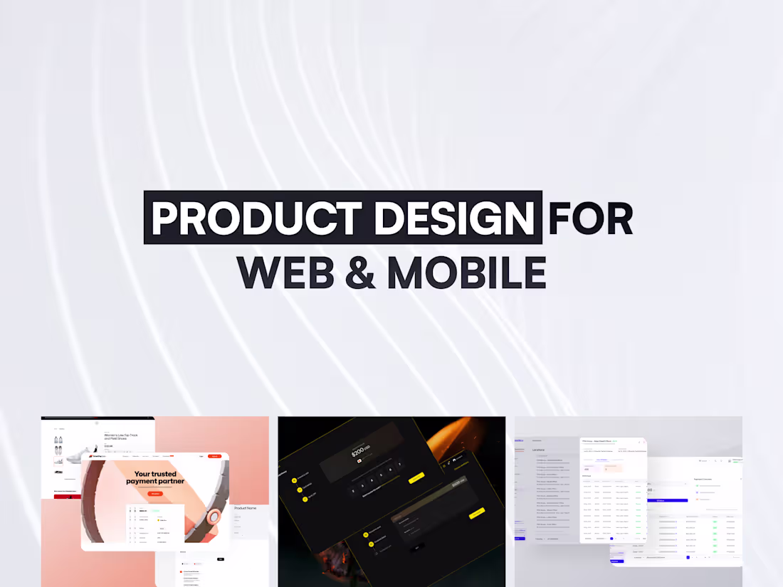 Cover image for SaaS & Dashboard Product Design (Figma)