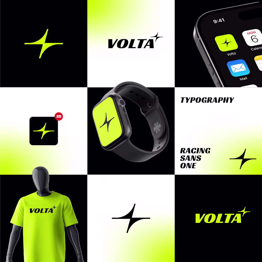 Cover image for VOLTA Brand Identity Design