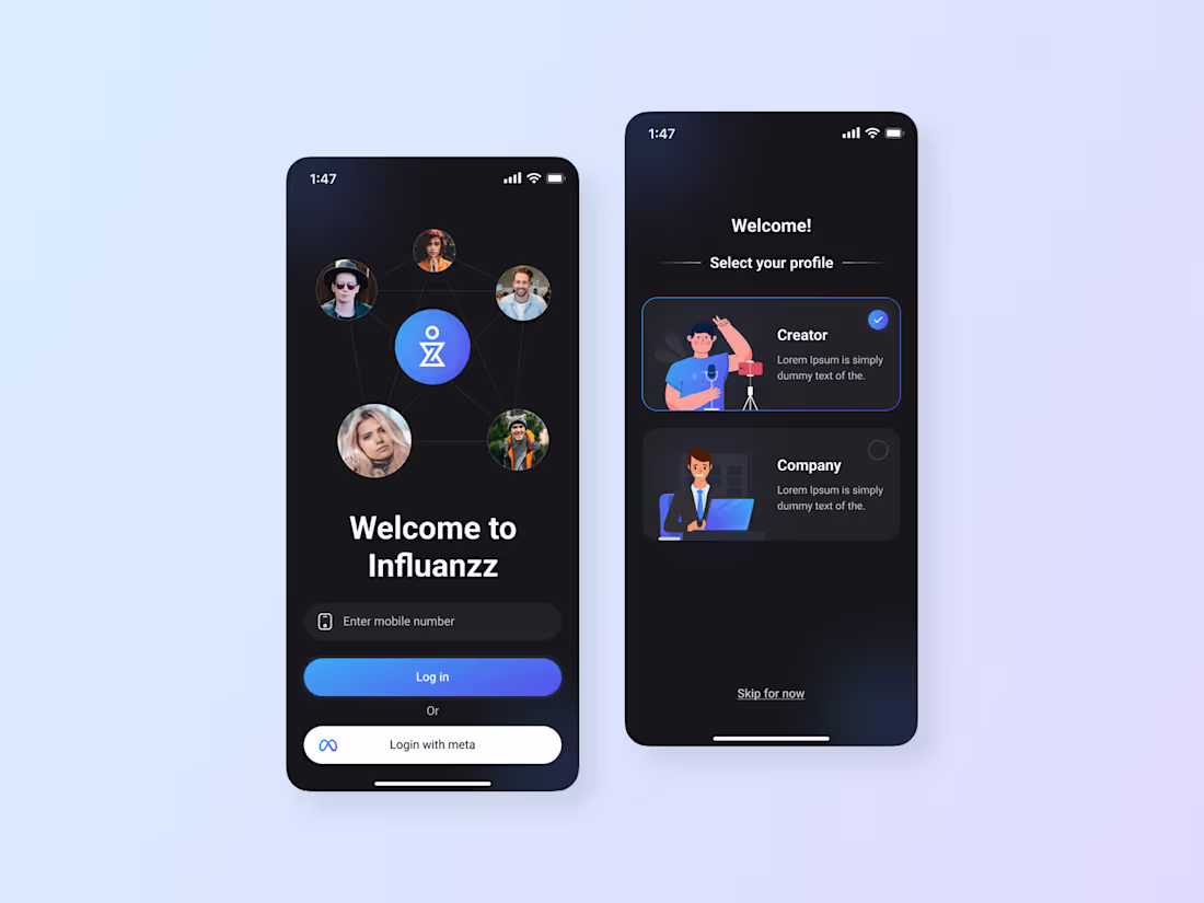Cover image for Influanzz  Creator Marketplace

Connecting brands