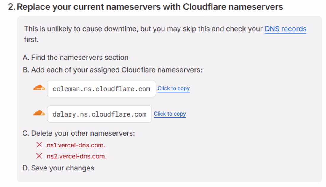 Cover image for VERCEL TO CLOUDFARE DOMAIN TRANSFER