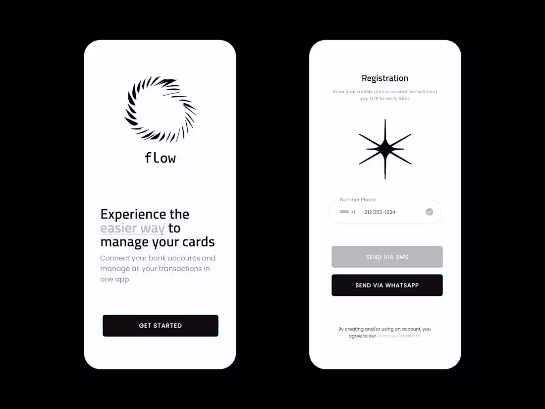 Cover image for Onboarding design for a card management app. What grade woul...