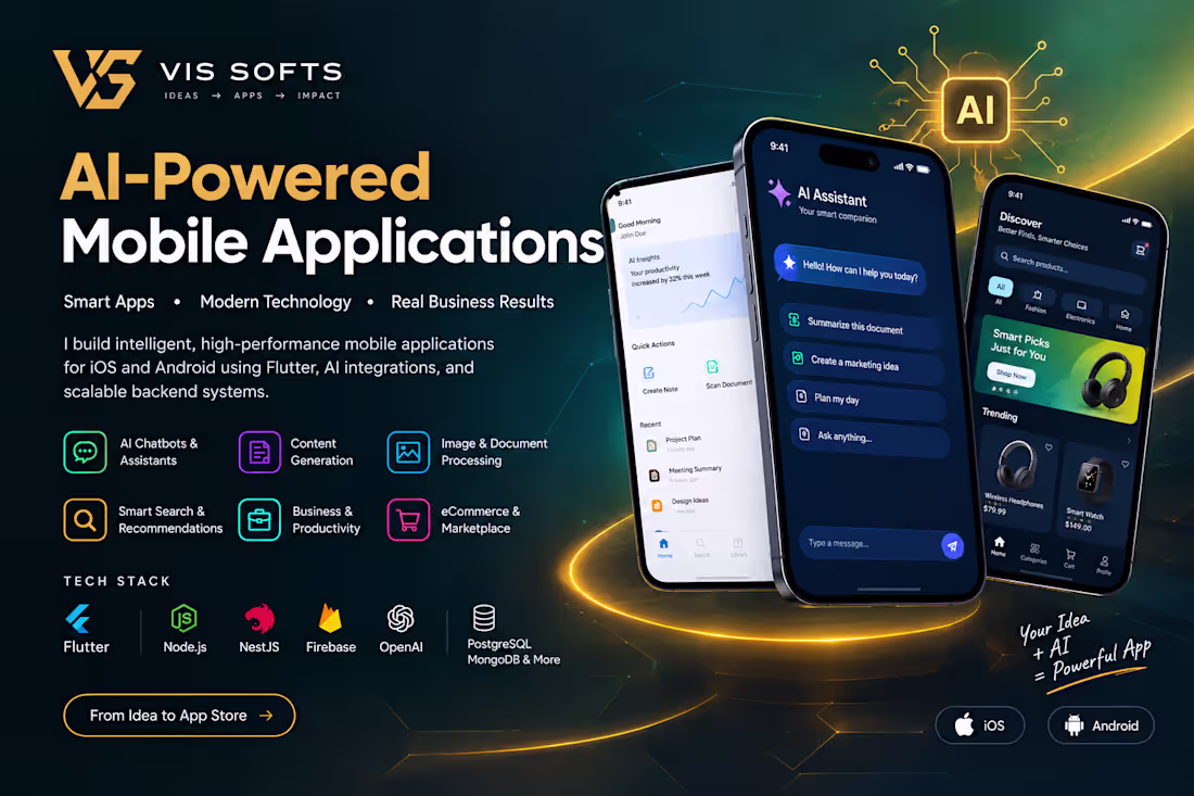 Cover image for AI Mobile Application Development