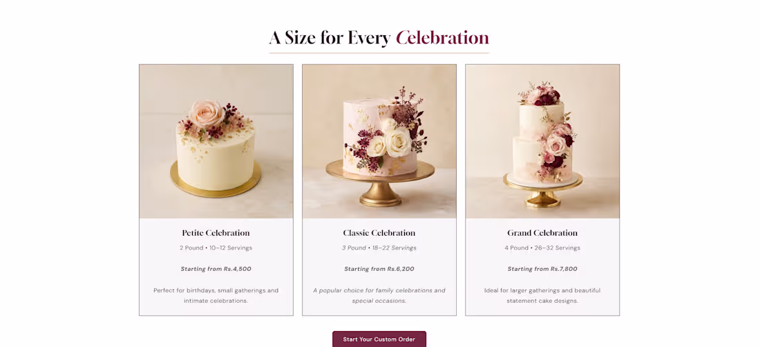 Cover image for Lunessa Cakes — Premium Shopify