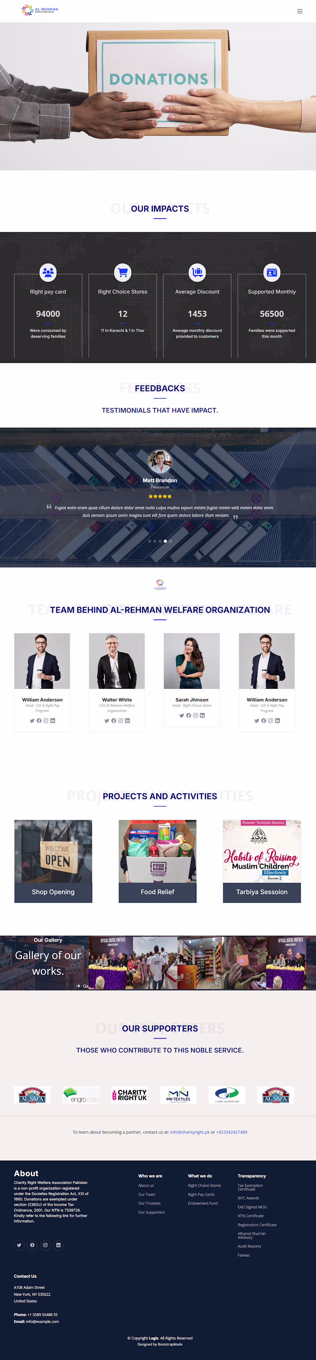 Cover image for Modern Responsive Website for a