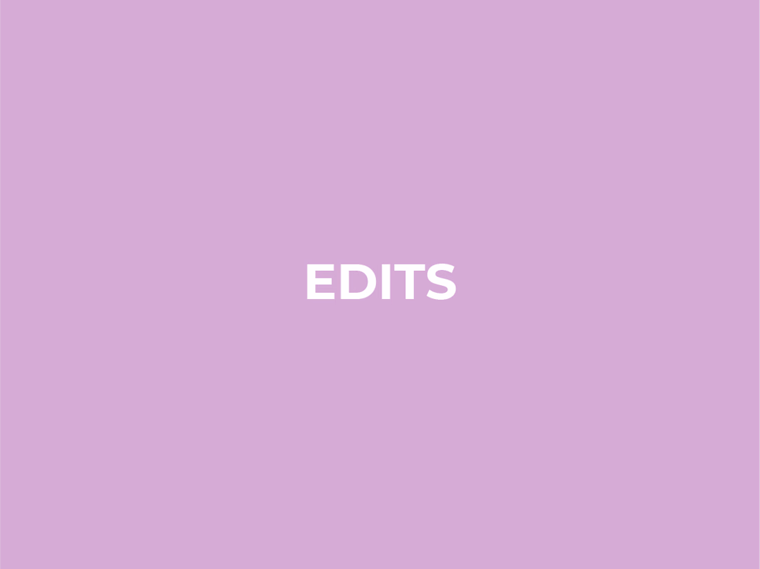Cover image for Design Edits & Asset Cleanup