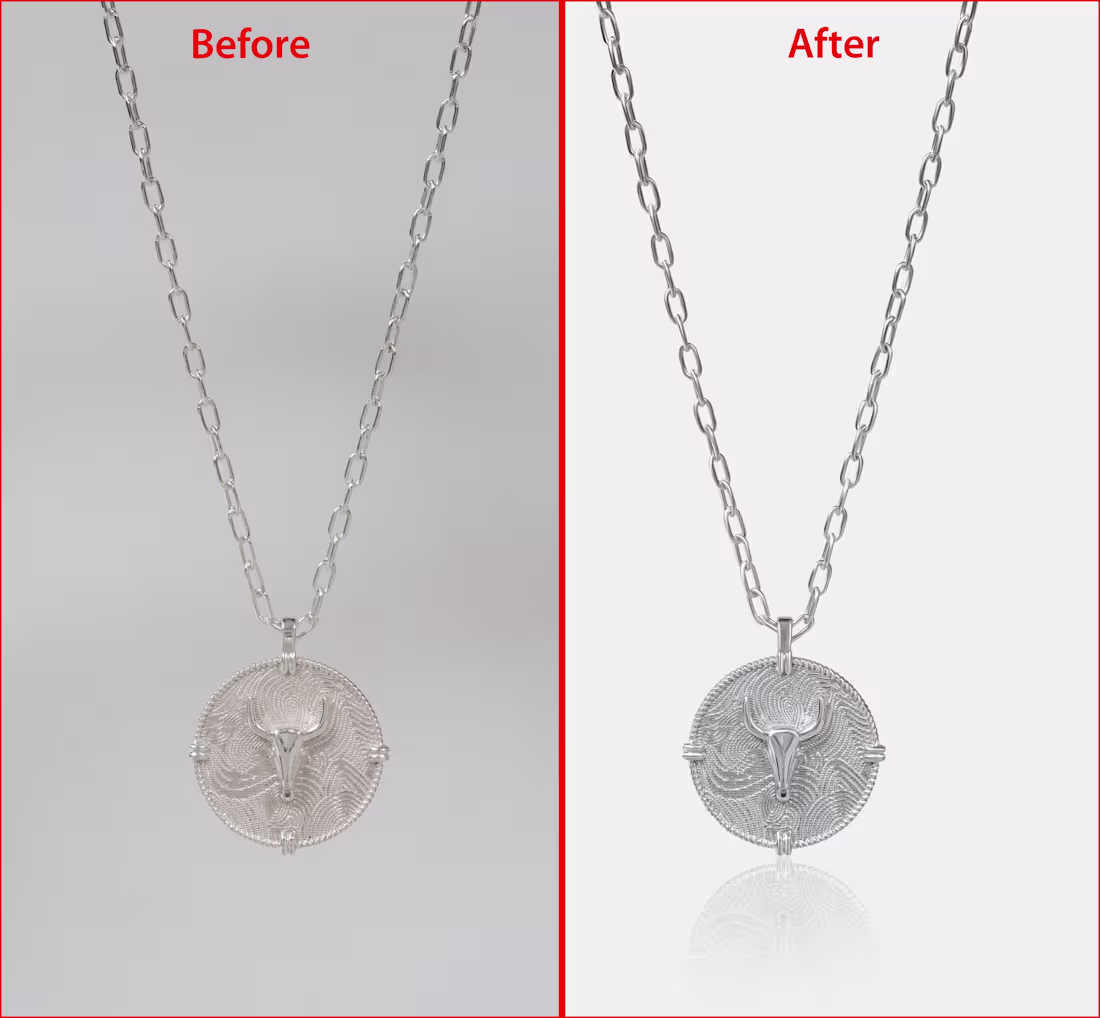 Cover image for Jewelry Retouching — Before & After