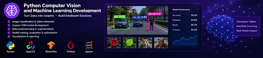 Cover image for Python Computer Vision & Machine Learning