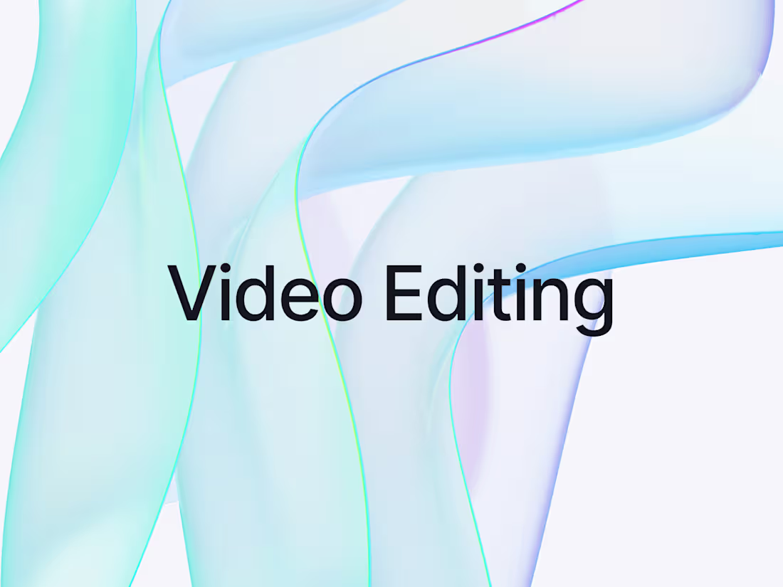 Cover image for Minimalist video editor