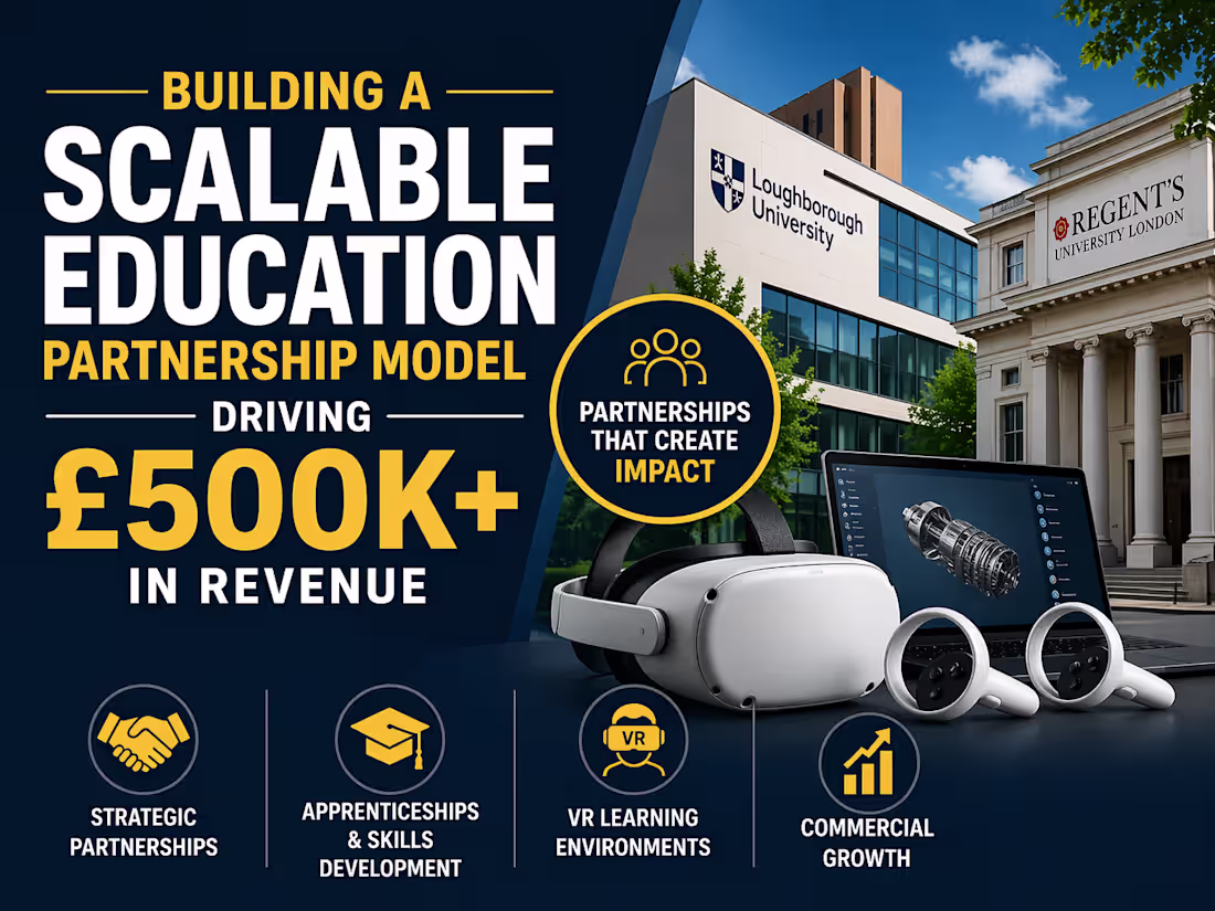 Cover image for Building a Scalable Education Partnership
