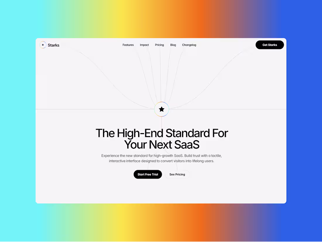 Cover image for New Framer template - Starks