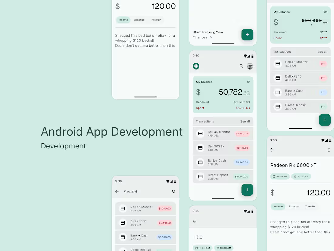 Cover image for Mobile App Design & Development