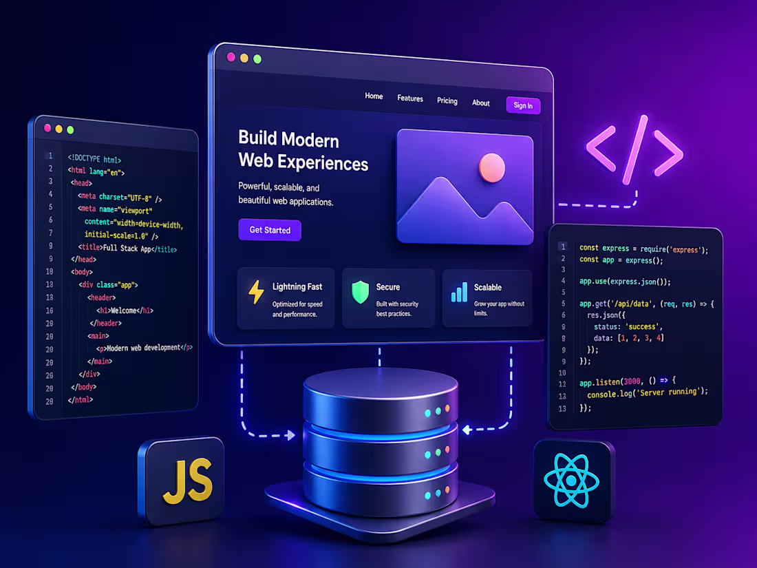 Cover image for Full Stack Web Development 